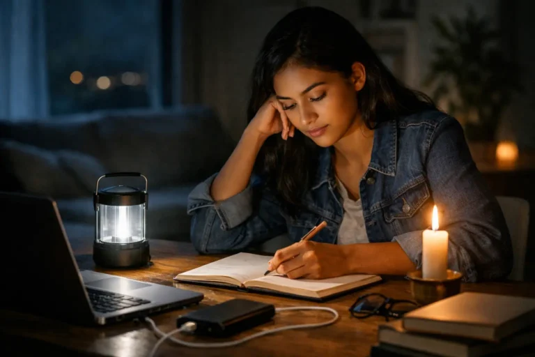 How to Study With Limited Electricity